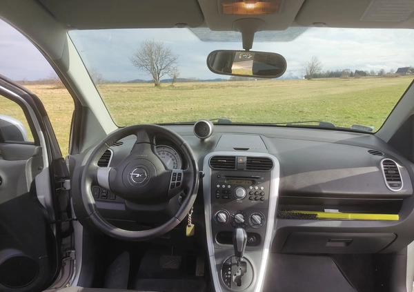 Opel Agila cena 16250 przebieg: 120000, rok produkcji 2008 z Krasnystaw małe 56